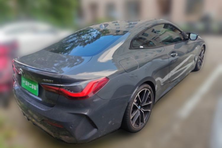 Used BMW 4 Series 2023 430i M Sport Night Edition Rear Right 45 Deg