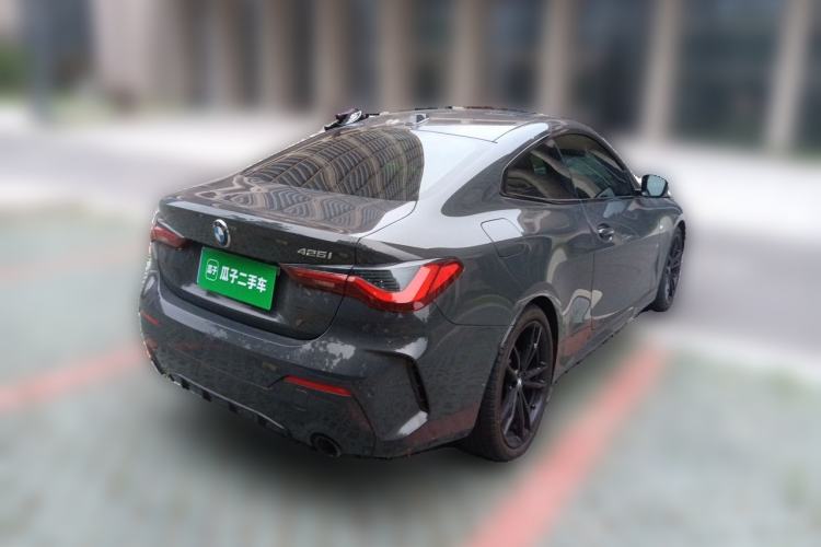 Used BMW 4 Series 2023 425i M Sport Night Edition Rear Right 45 Deg