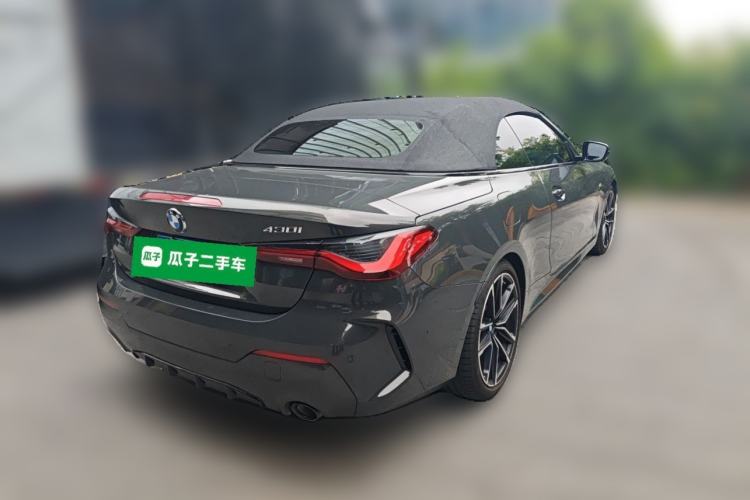 Used BMW 4 Series 2023 430i Convertible M Sport Night Edition Package Rear Right 45 Deg