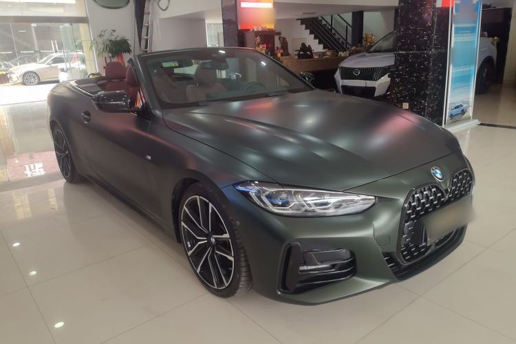Used BMW 4 Series 2023 430i Convertible M Sport Night Edition Package Front Right 45 Deg