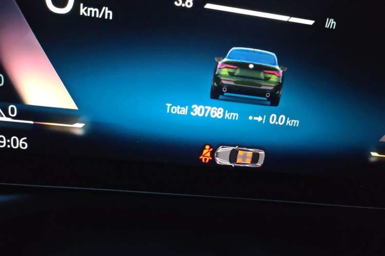 Used BMW 4 Series 2023 425i M Sport Night Edition Odometer Close Up