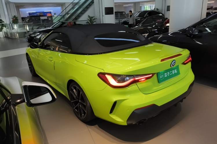 Used BMW 4 Series 2023 430i Convertible M Sport Night Edition Package Rear Left 45 Deg