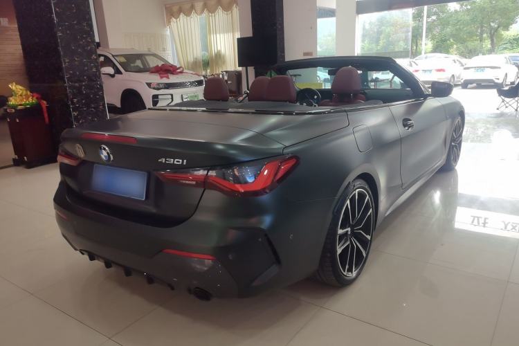 Used BMW 4 Series 2023 430i Convertible M Sport Night Edition Package Rear Right 45 Deg