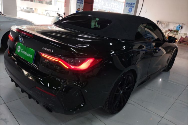 Used BMW 4 Series 2023 425i Convertible M Sport Night Edition Package Rear Right 45 Deg