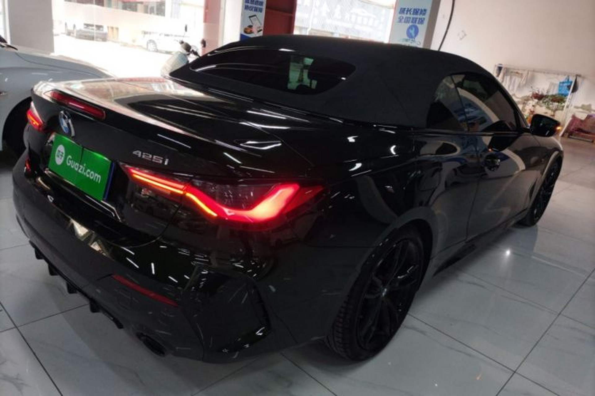 Used BMW 4 Series 2023 425i Convertible M Sport Night Edition Package Rear Right 45 Deg
