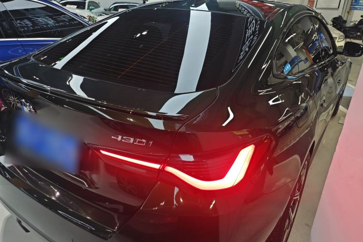 Used BMW 4 Series 2023 430i Gran Coupe M Sport Night Edition Rear Right 45 Deg