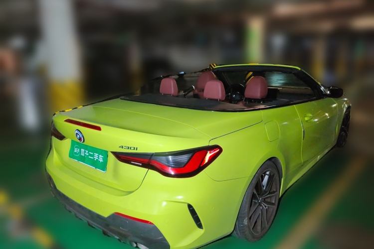 Used BMW 4 Series 2023 430i Convertible M Sport Night Edition Package Rear Right 45 Deg