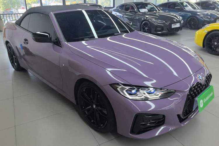 Used BMW 4 Series 2023 425i Convertible M Sport Night Edition Package Front Right 45 Deg
