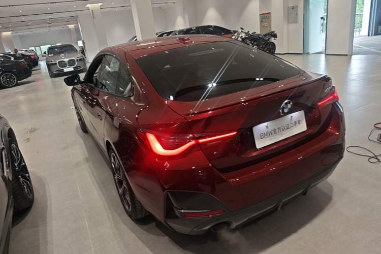 Used BMW 4 Series 2023 430i Gran Coupe M Sport Night Edition Rear Left 45 Deg