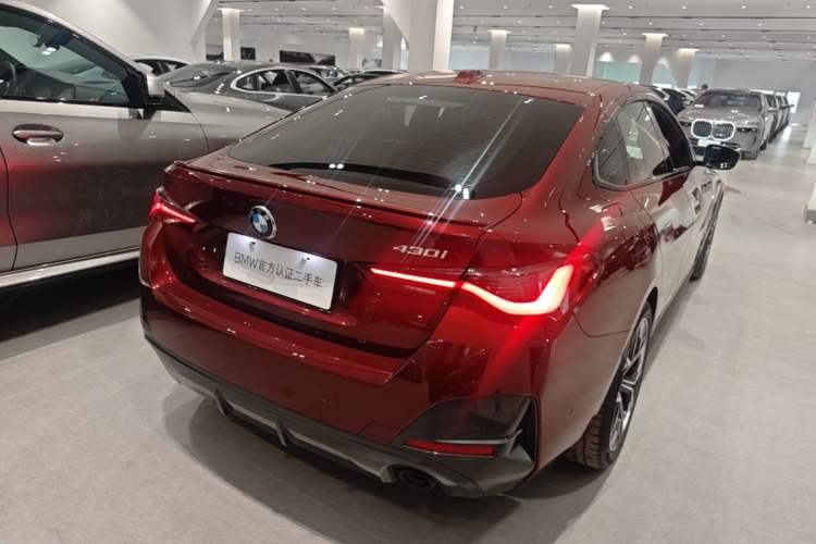 Used BMW 4 Series 2023 430i Gran Coupe M Sport Night Edition Rear Right 45 Deg