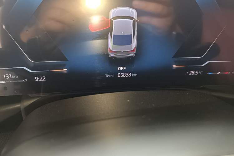 Used BMW 4 Series 2023 430i M Sport Night Edition Odometer Close Up