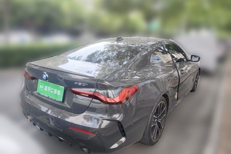 Used BMW 4 Series 2023 430i M Sport Night Edition Rear Right 45 Deg