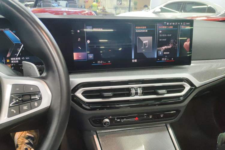 Used BMW 4 Series 2023 430i Convertible M Sport Night Edition Package Audio And AC Panel