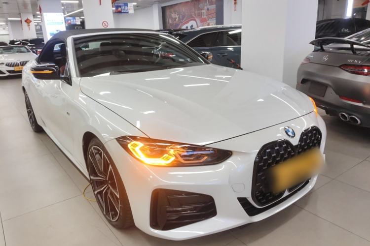 Used BMW 4 Series 2023 430i Convertible M Sport Night Edition Package Front Right 45 Deg