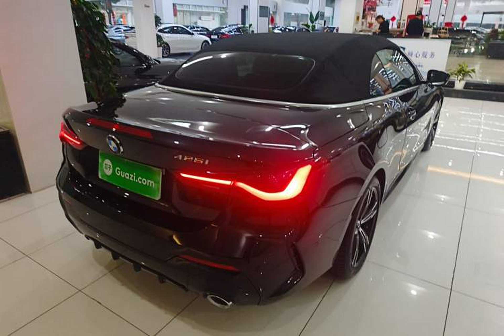 Used BMW 4 Series 2024 425i Convertible M Sport Package Rear Right 45 Deg