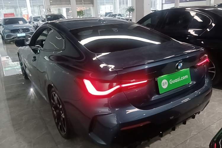 Used BMW 4 Series 2024 430i M Sport Night Edition Rear Left 45 Deg