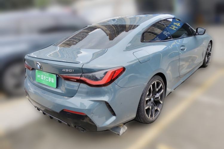 Used BMW 4 Series 2024 430i M Sport Night Edition Rear Right 45 Deg
