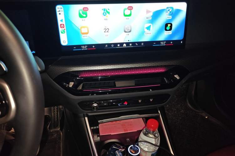 Used BMW 4 Series 2024 430i Convertible M Sport Night Edition Package Audio And AC Panel