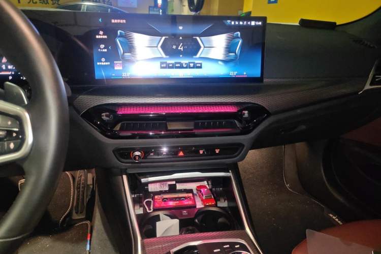 Used BMW 4 Series 2024 430i Convertible M Sport Night Edition Package Audio And AC Panel