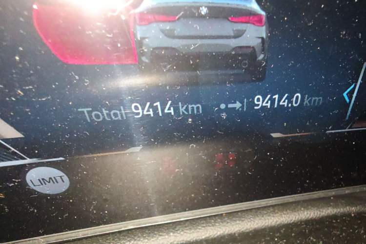 Used BMW 4 Series 2024 430i M Sport Night Edition Odometer Close Up