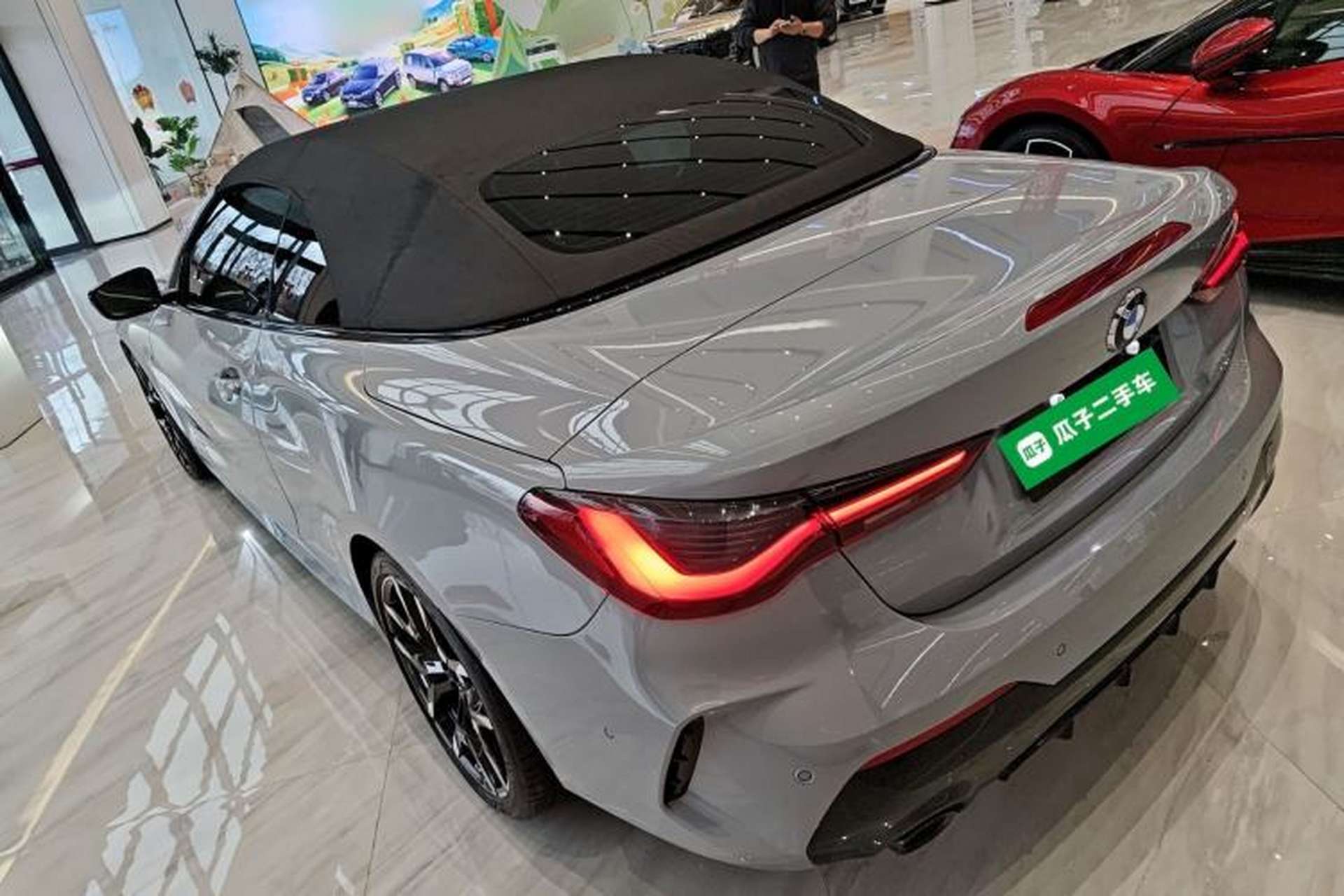 Used BMW 4 Series 2024 430i Convertible M Sport Night Edition Package Rear Left 45 Deg