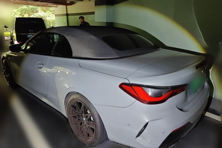 Used BMW 4 Series 2024 430i Convertible M Sport Night Edition Package Rear Left 45 Deg