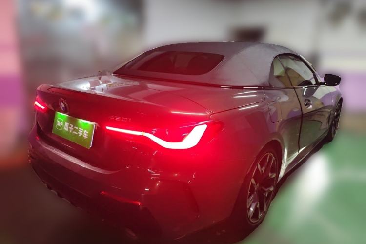 Used BMW 4 Series 2024 430i Convertible M Sport Night Edition Package Rear Right 45 Deg