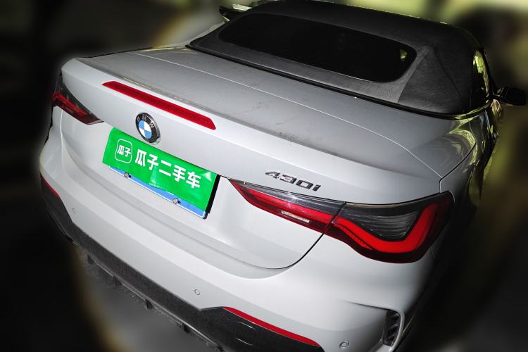Used BMW 4 Series 2024 430i Convertible M Sport Night Edition Package Rear Right 45 Deg
