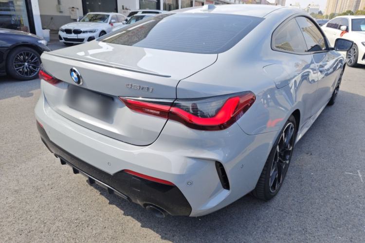 Used BMW 4 Series 2024 430i M Sport Night Edition Rear Right 45 Deg