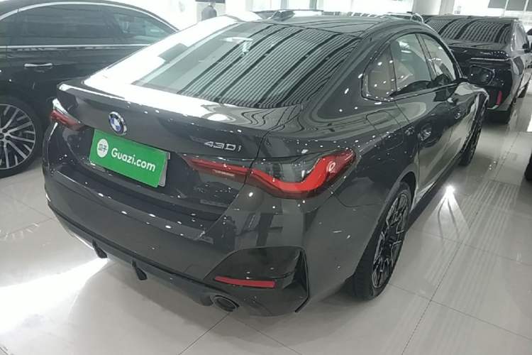 Used BMW 4 Series 2024 430i Gran Coupe M Sport Night Edition Package Rear Right 45 Deg