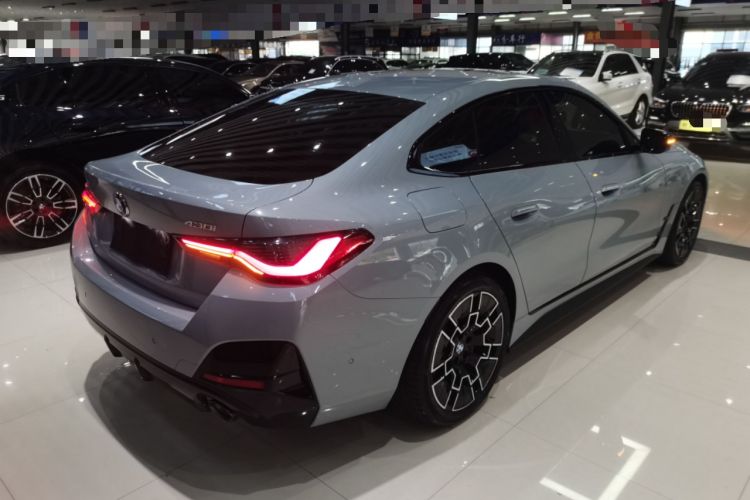 Used BMW 4 Series 2024 430i Gran Coupe M Sport Night Edition Package Rear Right 45 Deg