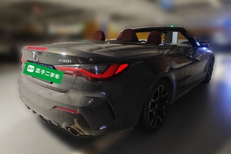 Used BMW 4 Series 2024 430i Convertible M Sport Night Edition Package Rear Right 45 Deg