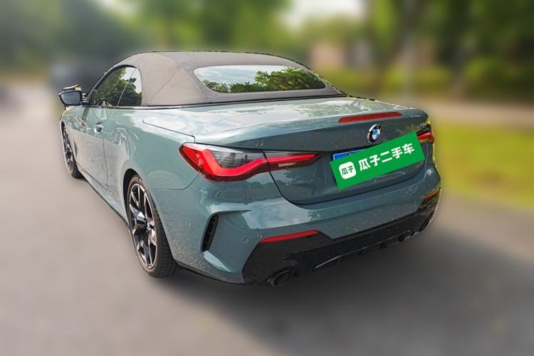 Used BMW 4 Series 2024 430i Convertible M Sport Night Edition Package Rear Left 45 Deg