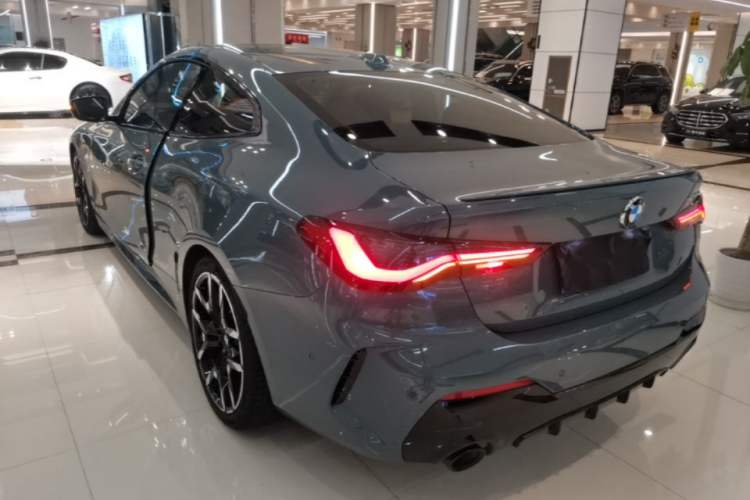 Used BMW 4 Series 2024 430i M Sport Night Edition Rear Left 45 Deg