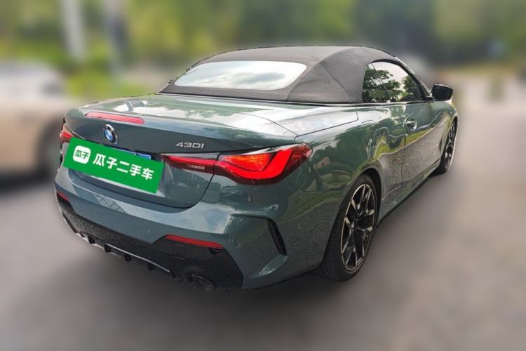 Used BMW 4 Series 2024 430i Convertible M Sport Night Edition Package Rear Right 45 Deg
