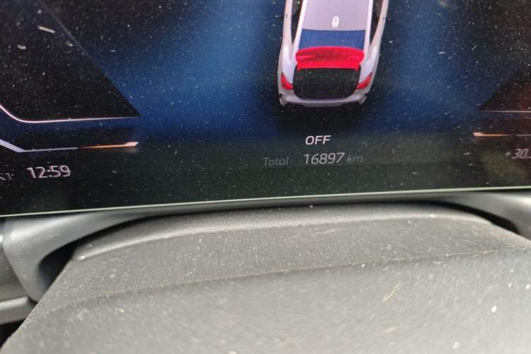 Used BMW 4 Series 2024 430i M Sport Night Edition Odometer Close Up