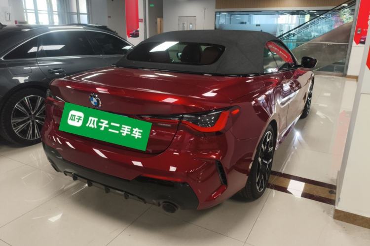 Used BMW 4 Series 2024 430i Convertible M Sport Night Edition Package Rear Right 45 Deg