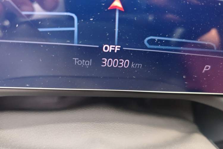 Used BMW 4 Series 2024 430i M Sport Night Edition Odometer Close Up
