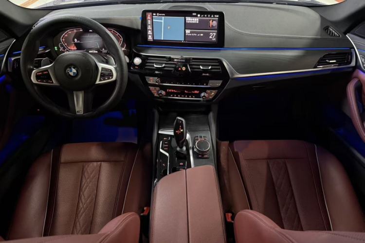 Used BMW 5 Series 2021 530Li Leading Model M Sport Package Interior 3