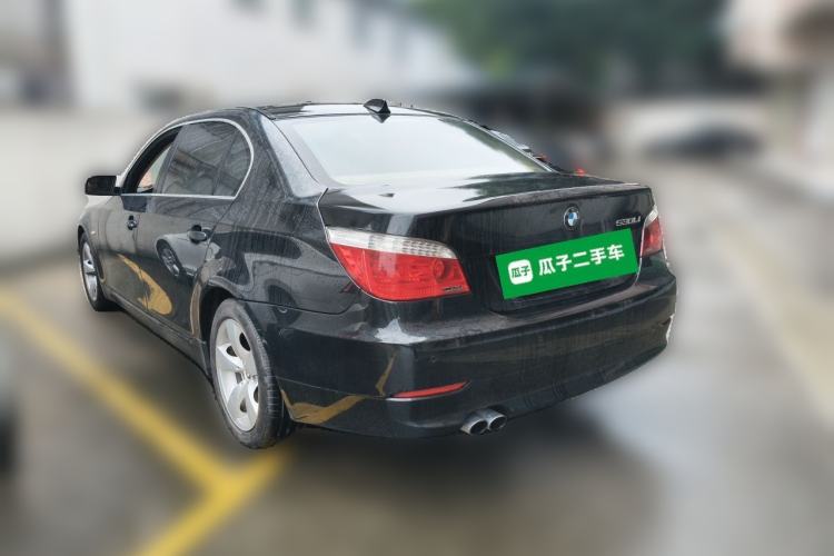 Used BMW 5 Series 2008 525Li Elegant Edition Rear Left 45 Deg