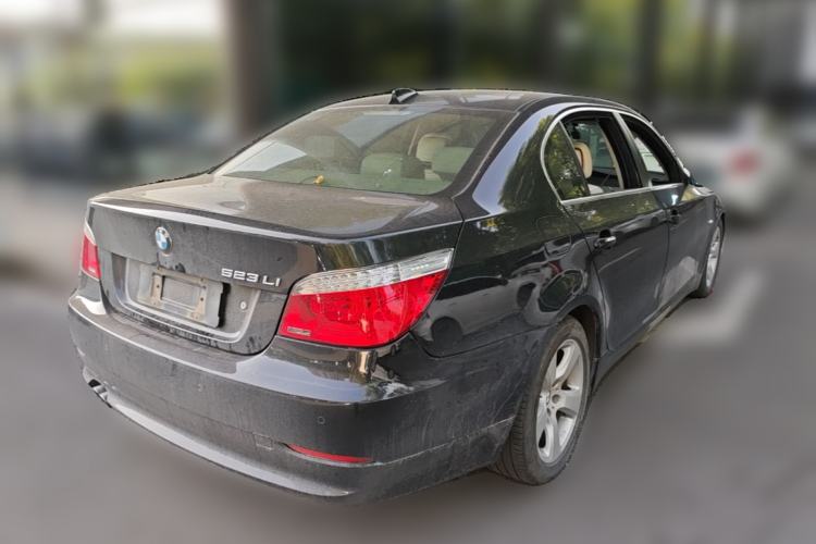 Used BMW 5 Series 2008 523Li Leading Model Rear Right 45 Deg