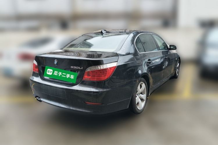 Used BMW 5 Series 2008 525Li Elegant Edition Rear Right 45 Deg