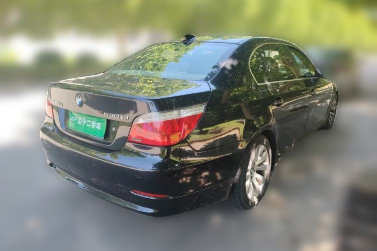 Used BMW 5 Series 2008 530Li Leading Edition Rear Right 45 Deg