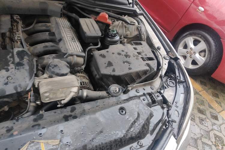 Used BMW 5 Series 2008 523Li Leading Model Engine Bay Left