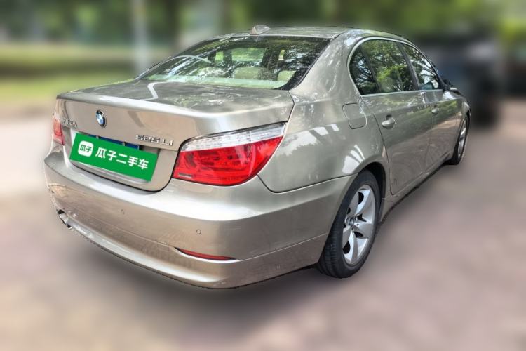 Used BMW 5 Series 2008 525Li Luxury Model Rear Right 45 Deg