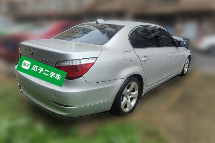 Used BMW 5 Series 2008 523Li Leading Model Rear Right 45 Deg