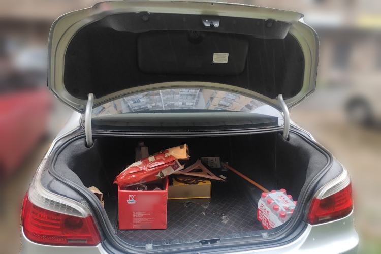 Used BMW 5 Series 2008 523Li Leading Model Trunk