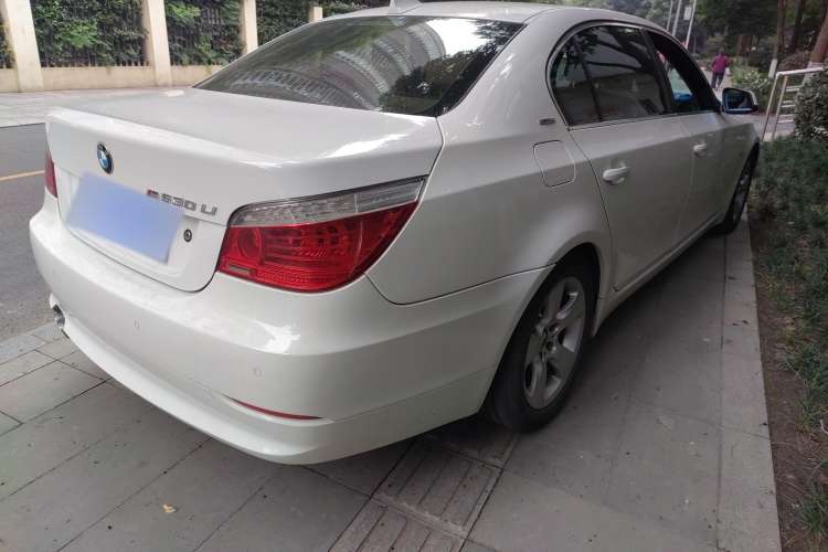 Used BMW 5 Series 2008 523Li Elegant Edition Rear Right 45 Deg