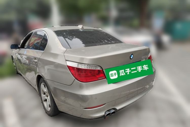 Used BMW 5 Series 2008 523Li Elegant Edition Rear Left 45 Deg