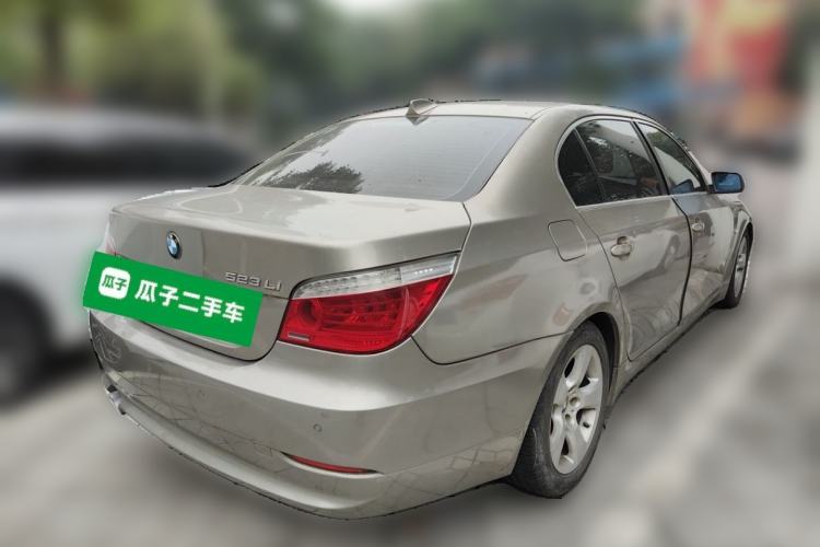 Used BMW 5 Series 2008 523Li Elegant Edition Rear Right 45 Deg